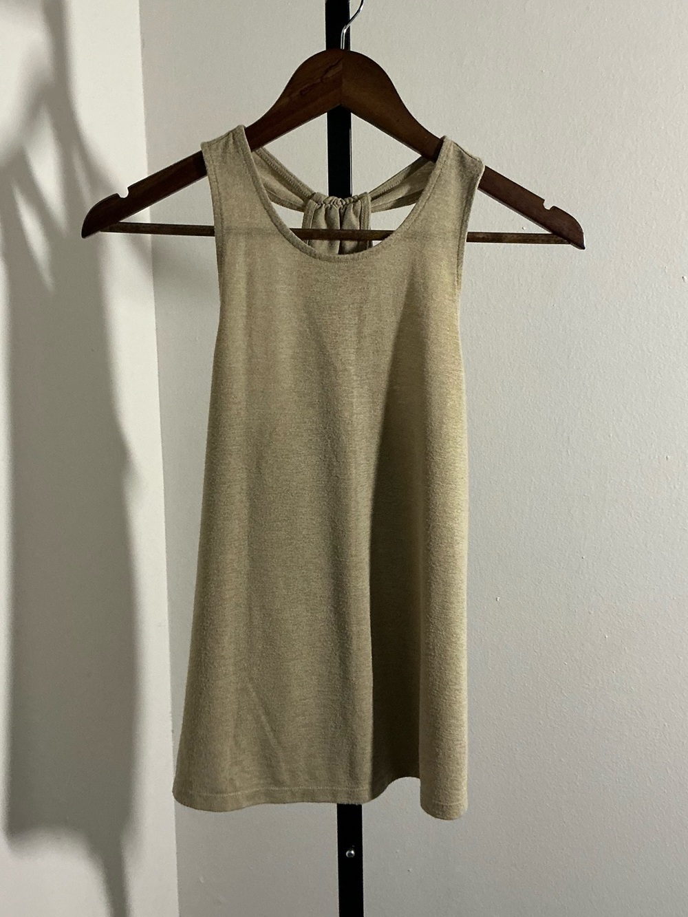 Banana Republic | Crewneck Tank with Twisted Back Detail